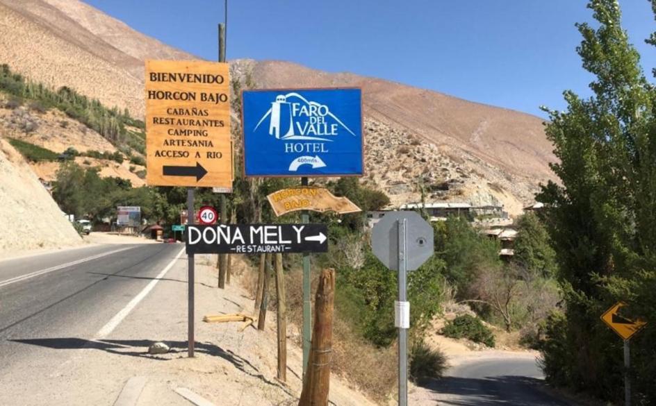 Hotel Faro Del Valle Pisco Elqui Kültér fotó